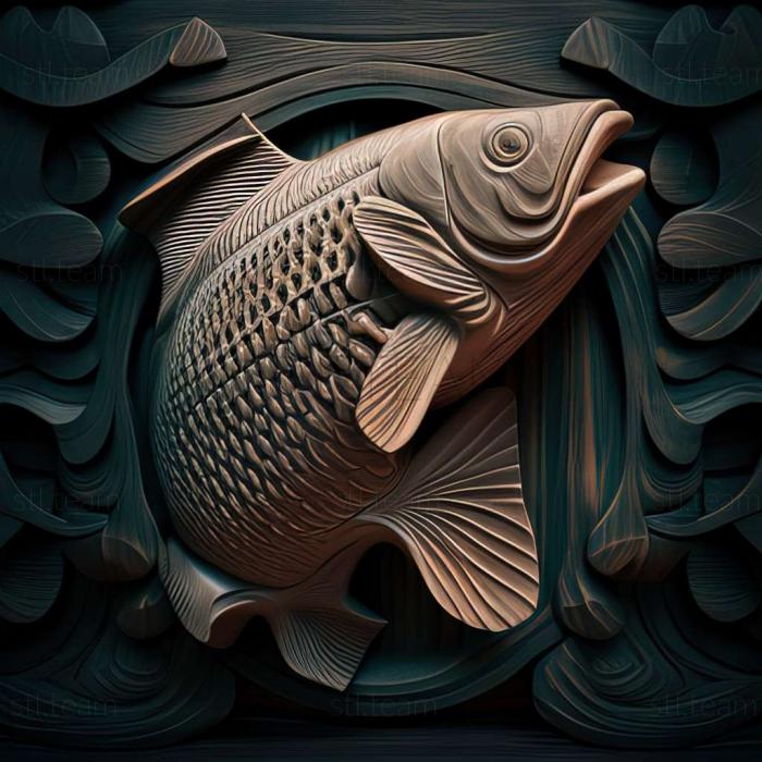 3D model fish (STL)